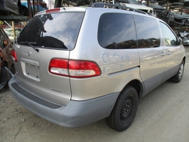 2001 TOYOTA SIENNA LE BEIGE 3.0L AT Z16280